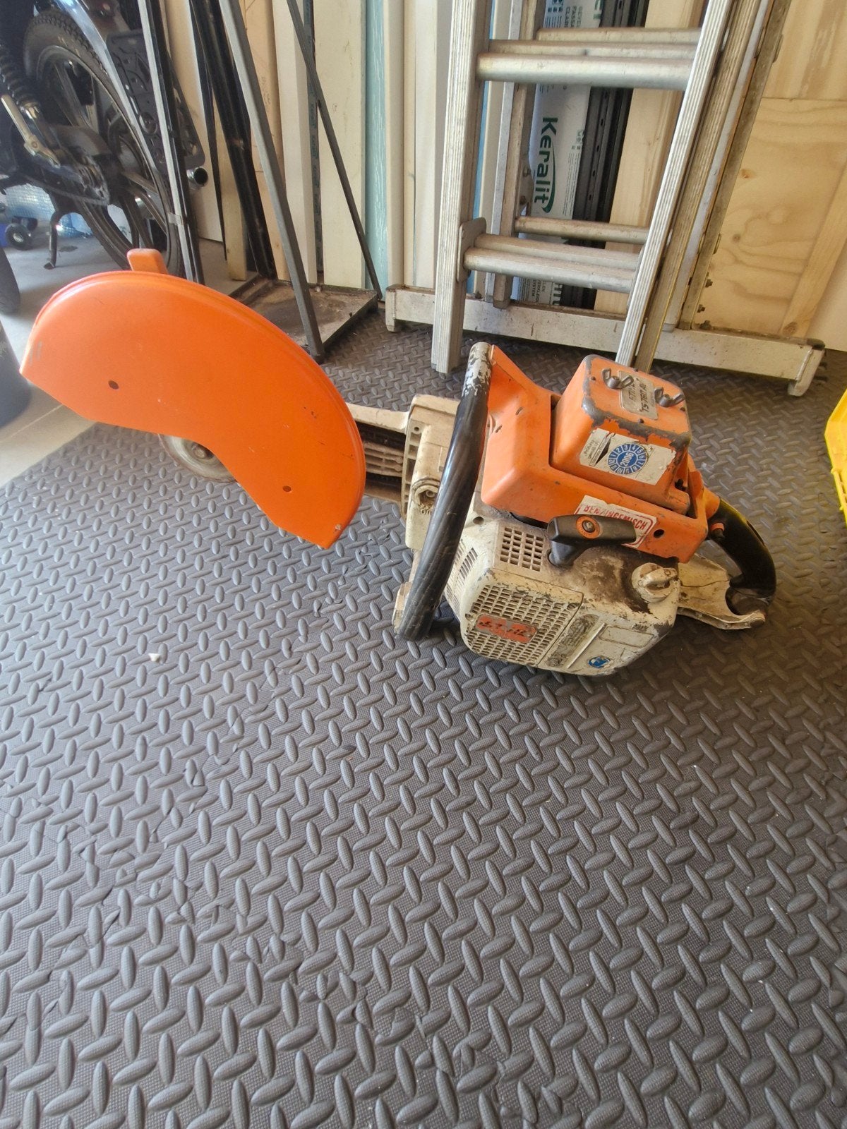 Stihl TS 760 AV Doorslijper - Zonder Zaagblad, Ophalen, Stihl, Gebruikt, 70 mm of meer