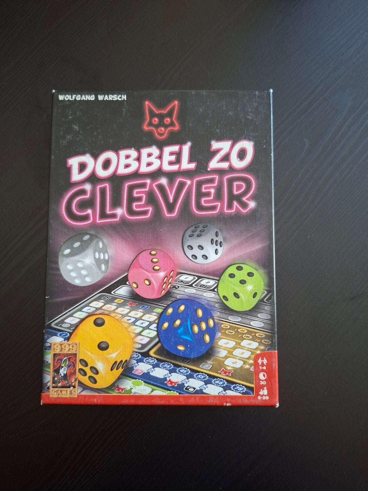 Dobbel zo Clever dobbelspel - Zo goed als nieuw, Ophalen of Verzenden, Zo goed als nieuw, Een of twee spelers, 999 Games