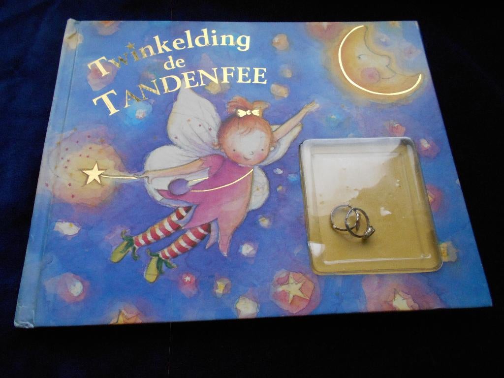 Twinkelding De Tandenfee, incl. 2 kinderringetjes, nu 4,50., Boeken, Ophalen of Verzenden, Zo goed als nieuw, 3 tot 4 jaar