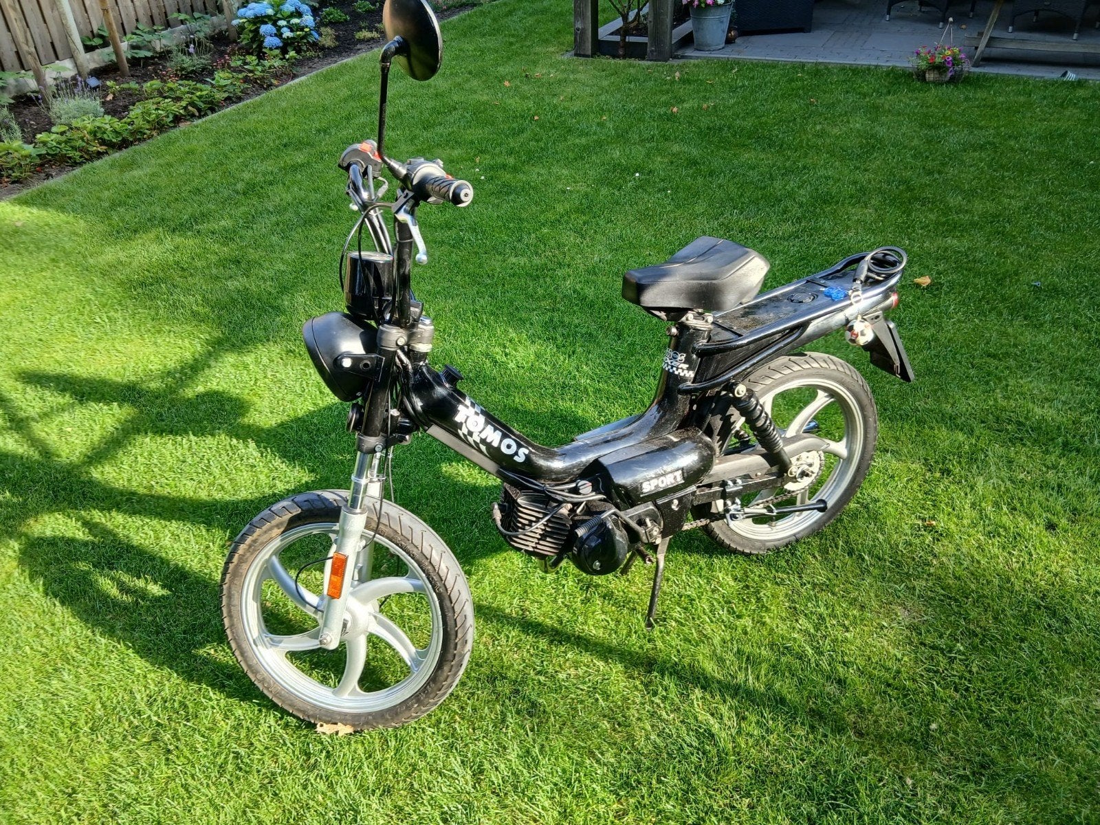 Tomos Flexer met blauw kenteken, Fietsen en Brommers, Brommers | Tomos, Ophalen, Gebruikt, Flexer, Maximaal 25 km/u