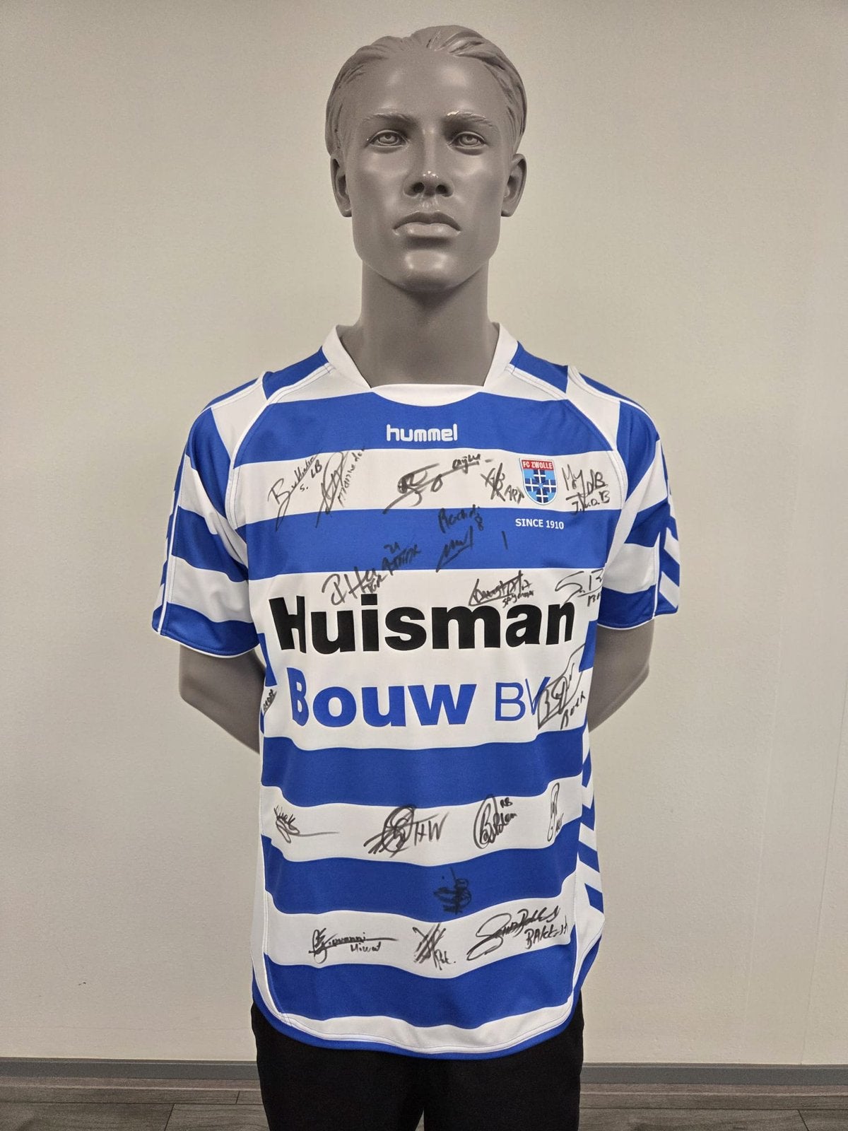 PEC Zwolle gesigneerd shirt kampioensjaar 2011/2012, Sport en Fitness, Ophalen of Verzenden, Zo goed als nieuw, Shirt