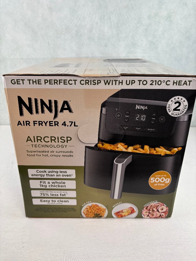 Ninja Airfryer PRO AF140EU 4,7L – 1750W, Airfryer, Nieuw, 1500 gram of meer, Ophalen of Verzenden