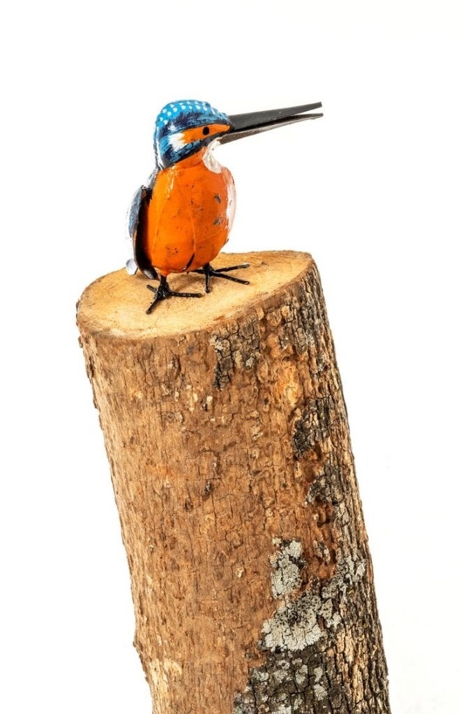 IJSVOGEL - STREETART - FAIRTRADE - HANDMADE (L), Ophalen of Verzenden, Nieuw