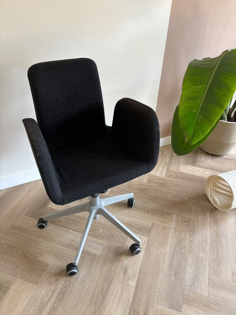Ikea Patrik bureaustoel, Ophalen, Zo goed als nieuw, Zwart, Bureaustoel