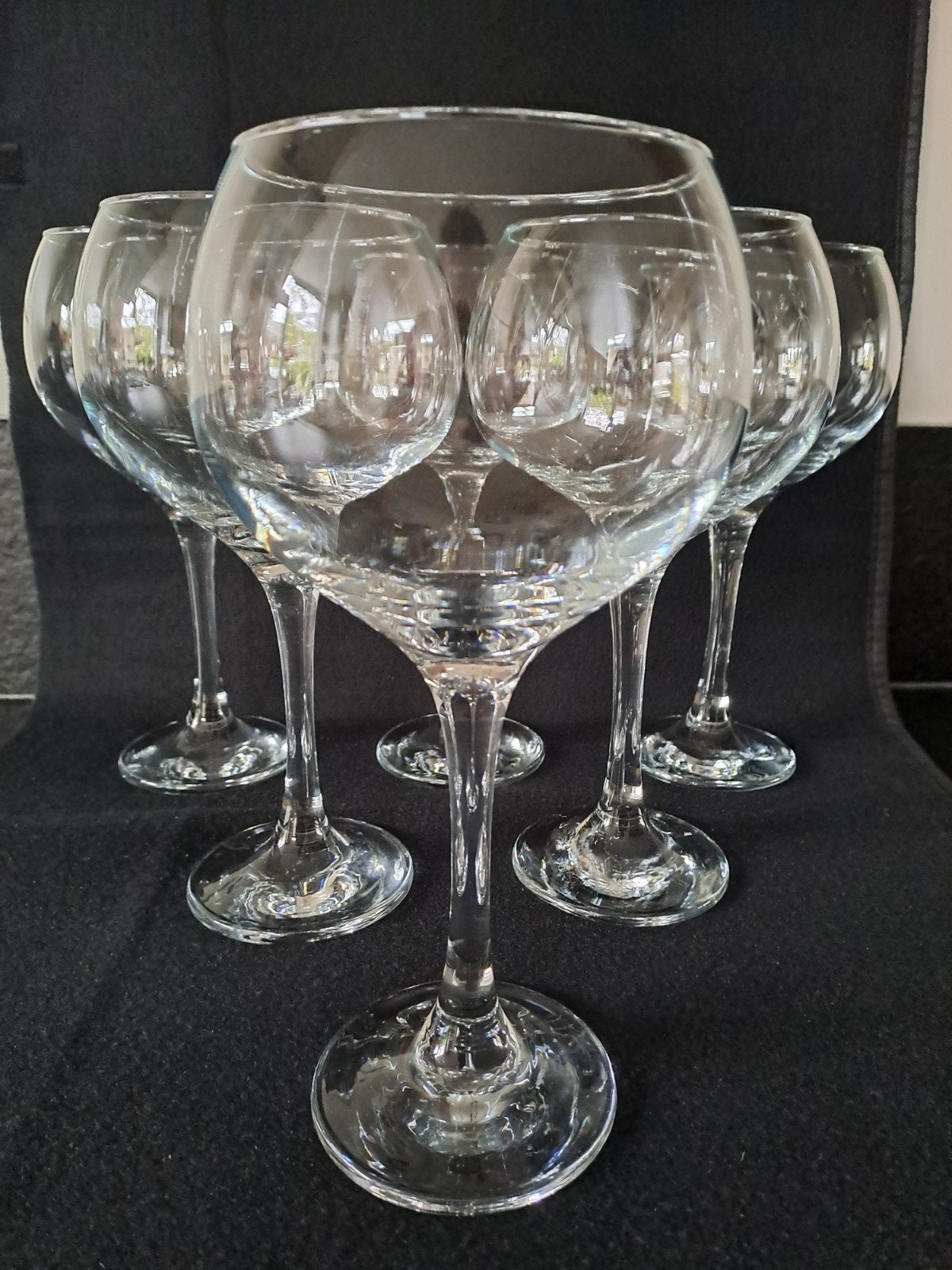 6 Gin-tonic glazen, cocktailglazen 790 ml., Glas of Glazen, Ophalen of Verzenden, Overige stijlen, Glas