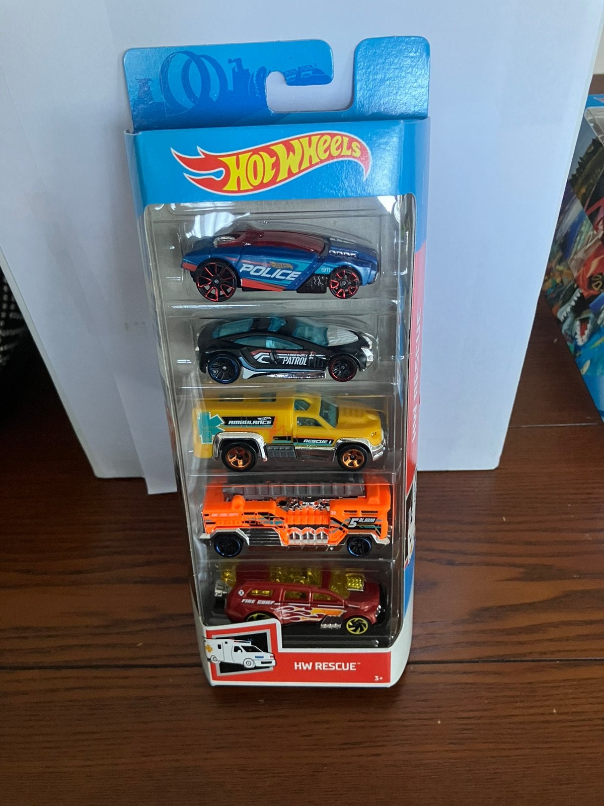Hot Wheels Rescue 5 Pack, Ophalen of Verzenden, Nieuw