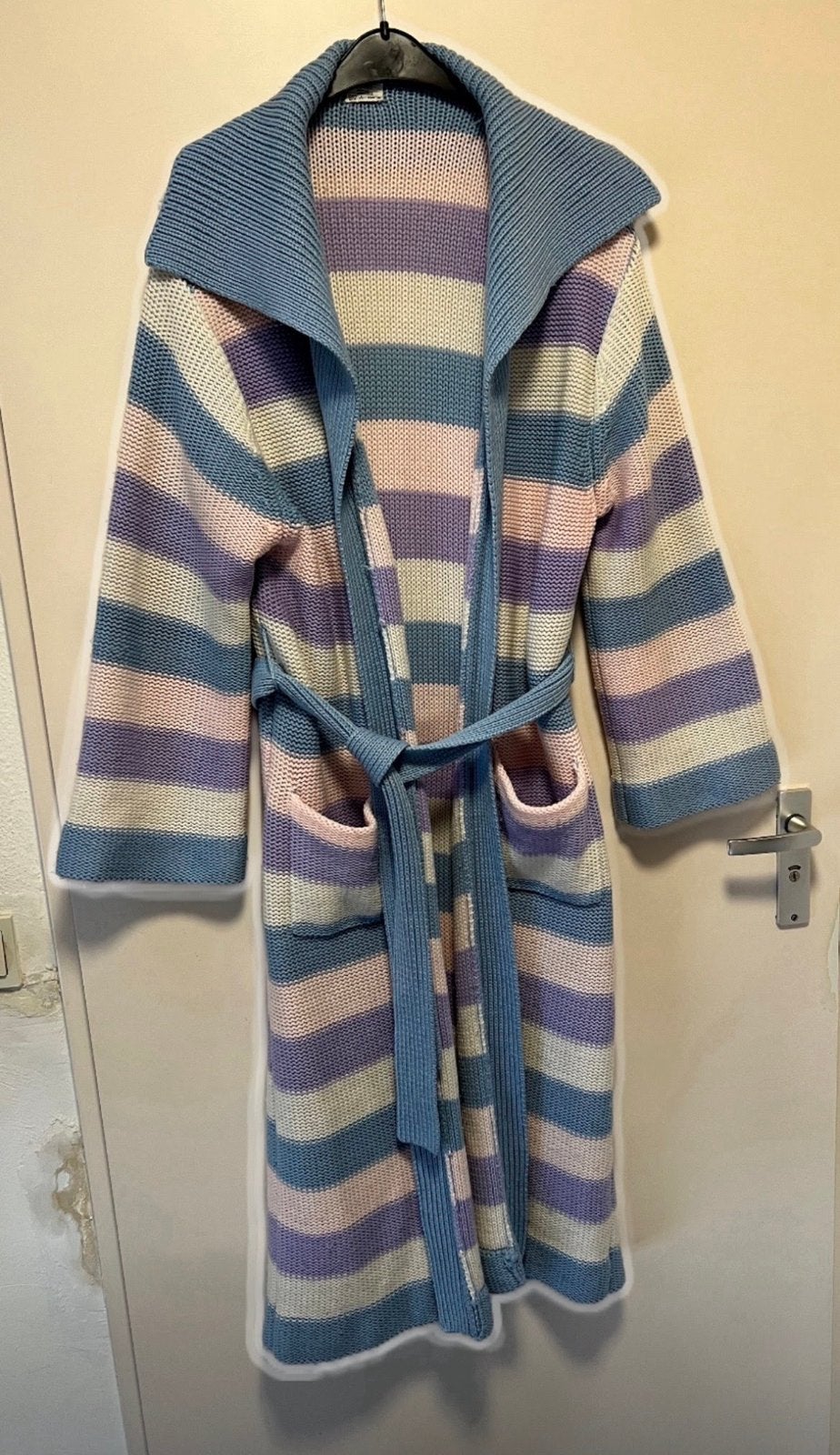 Dikke en streep vest met touw. Aat M. Metk, Kleding | Dames, Ophalen of Verzenden, Gedragen, Maat 38/40 (M)