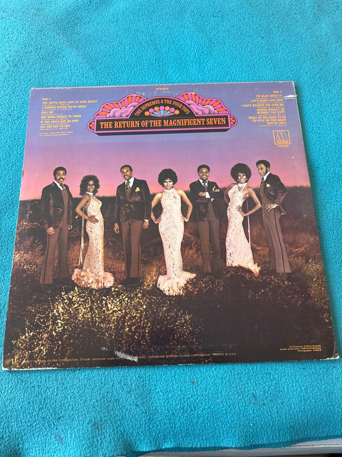 The Supremes & The Four Tops - The Return of the Magnificent, LP, Gebruikt, Pop, Ophalen of Verzenden