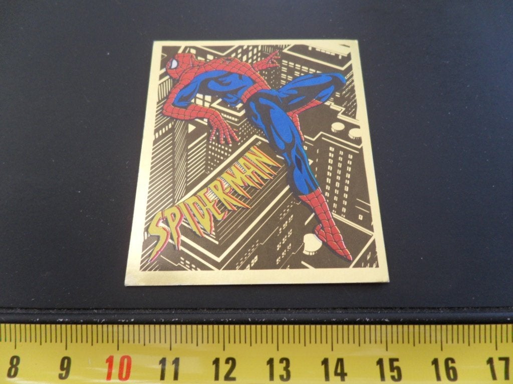sticker panini marvel comics spider-man #L, Ophalen of Verzenden, Zo goed als nieuw