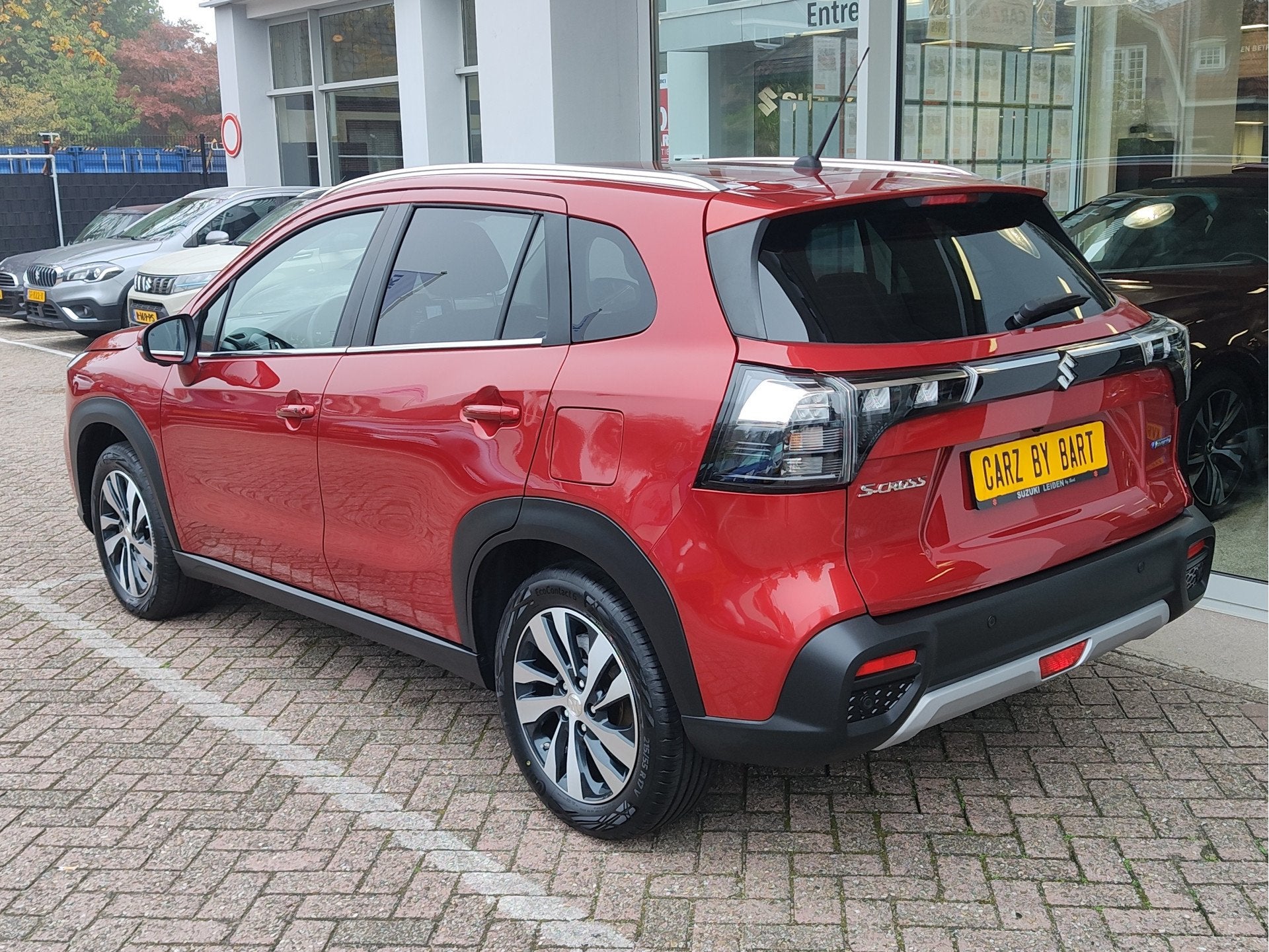Suzuki S-Cross 1.4 BOOSTERJET STYLE SMART HYBRID Keyless | 3, Auto's, Voorwielaandrijving, Gebruikt, 4 cilinders, Leder en Stof