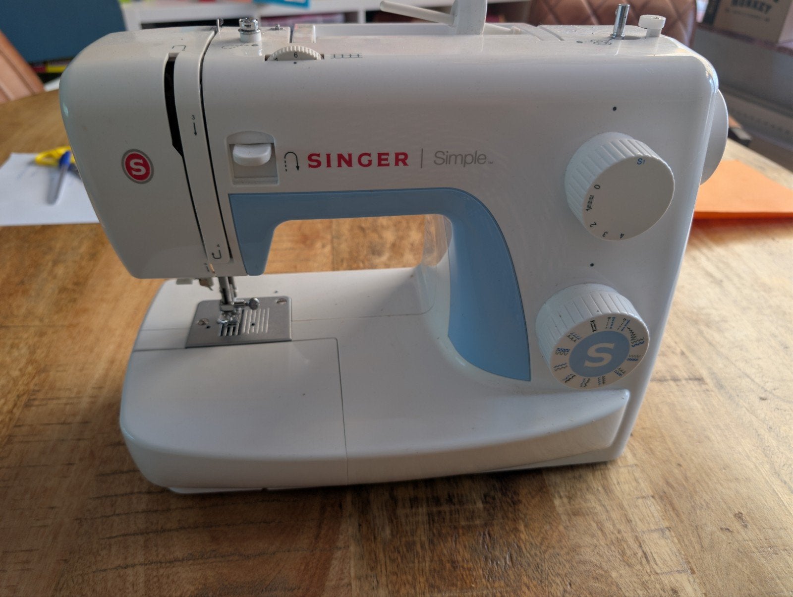 Singer Simple Naaimachine, Hobby en Vrije tijd, Naaimachines en Toebehoren, Gebruikt, Naaimachine, Singer, Ophalen