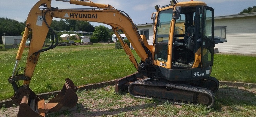 Te koop Hyundai Robex 35Z/9 graafmachine, Ophalen, Graafmachine