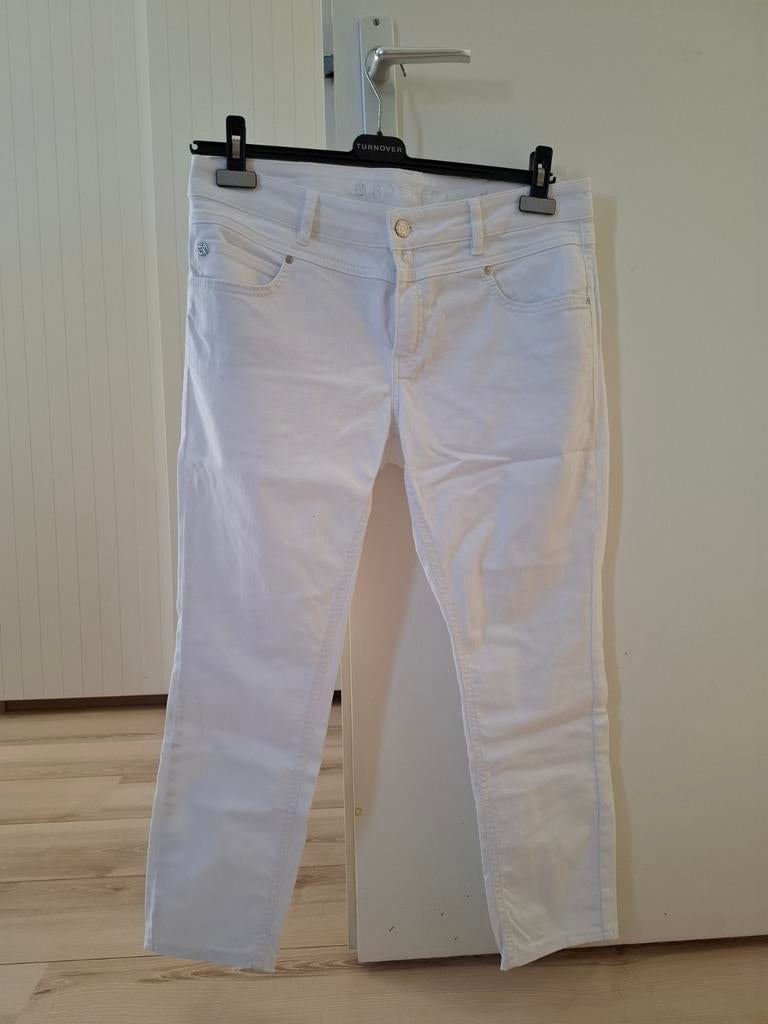 Rosner Antonia witte mid-waist skinny jeans W30/L30, Ophalen of Verzenden, Zo goed als nieuw, Wit, W30 - W32 (confectie 38/40)