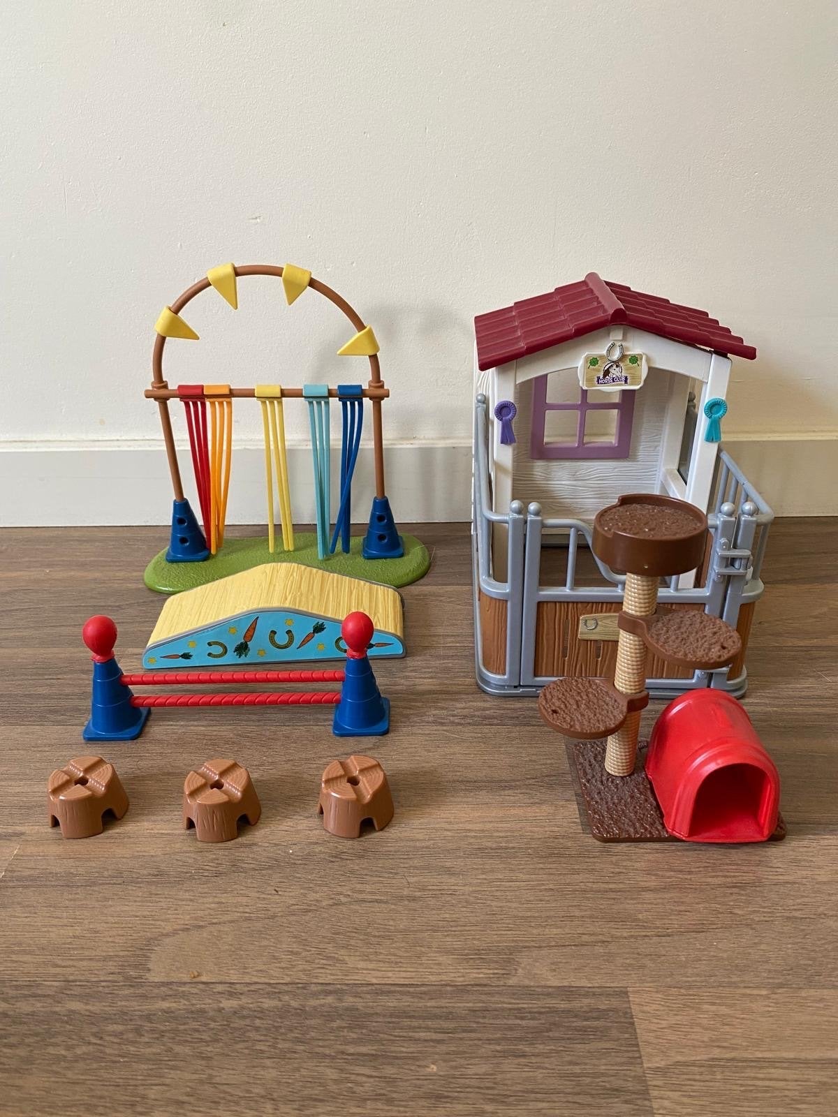 Grote Schleich collectie: paarden, boerderijdieren, stallen, Ophalen of Verzenden, Zo goed als nieuw, Jongen of Meisje