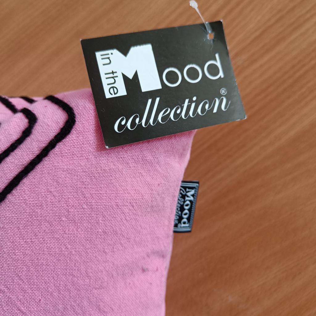 In The Mood | Kussen Madina Cyclaam | Roze | 50x50cm, Vierkant, Nieuw, Ophalen of Verzenden, Roze