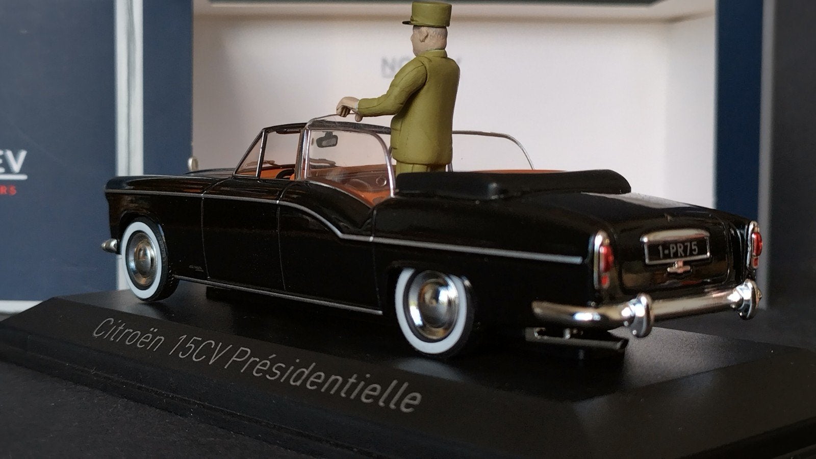 Citroen Traction Avant Presidentiële Gaulle 1:43 Norev Pol, Auto, Verzenden, ., Nieuw