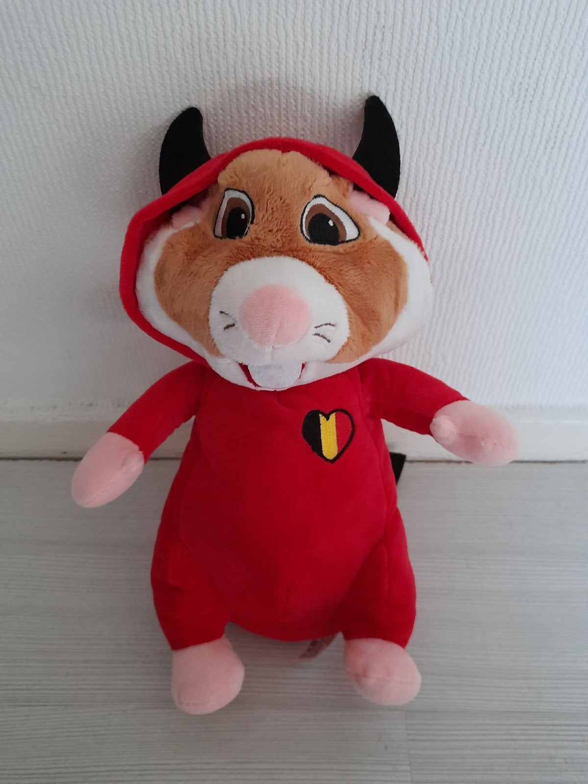 AH Hamster knuffel België, Overige merken, Overige karakters, Hamster, Ophalen of Verzenden