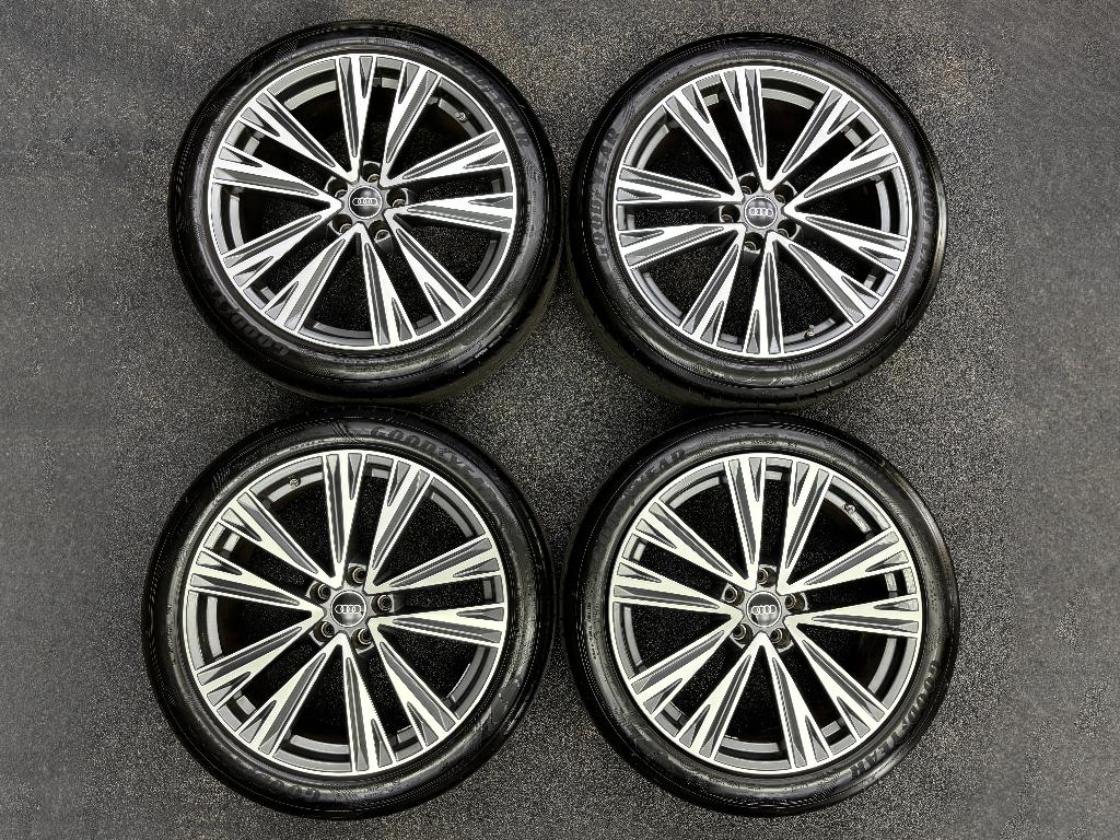 Zomerset 20 inch Audi A6/S6 (C8/C7) met Goodyear-banden, Gebruikt, 255 mm, Velg(en), Ophalen of Verzenden