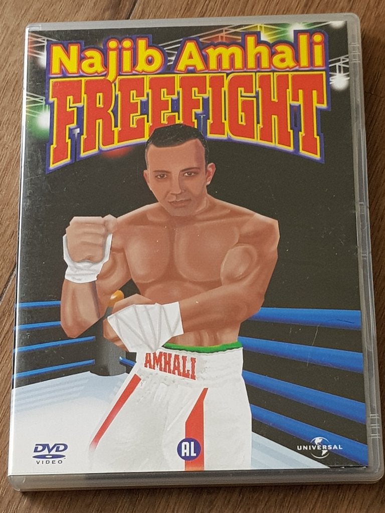 najib amhali , freefight, Alle leeftijden, Ophalen of Verzenden, Zo goed als nieuw, Stand-up of Theatershow