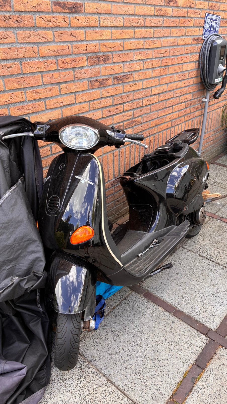 Vespa ET2 defect zwart graag zsm ophalen, Ophalen, Gebruikt, Benzine, Vespa LX
