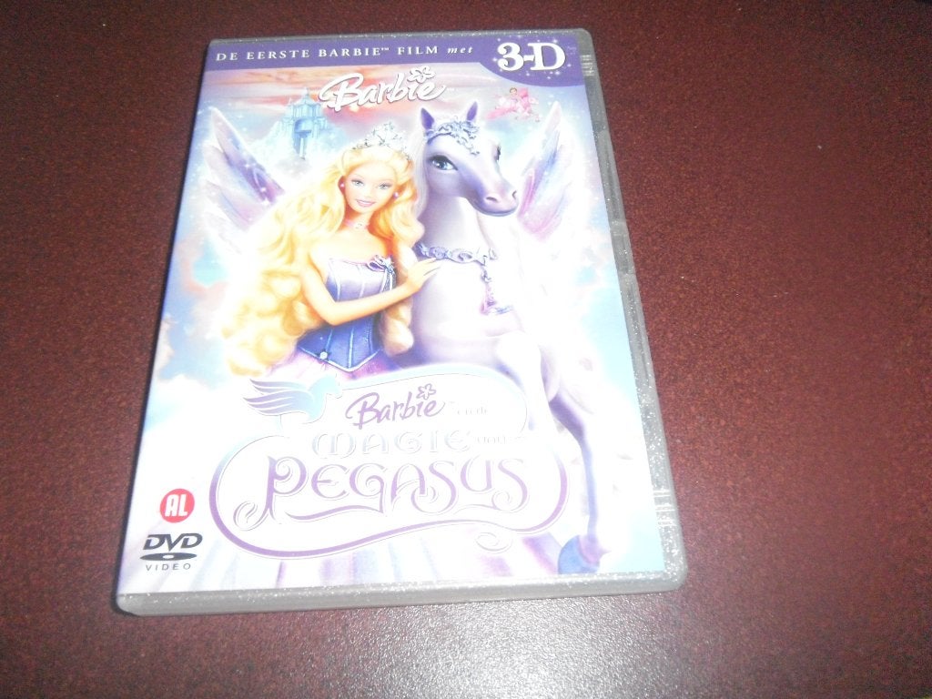 dvd barbie 3d, de magie van pegasus, Alle leeftijden, Ophalen of Verzenden, Gebruikt