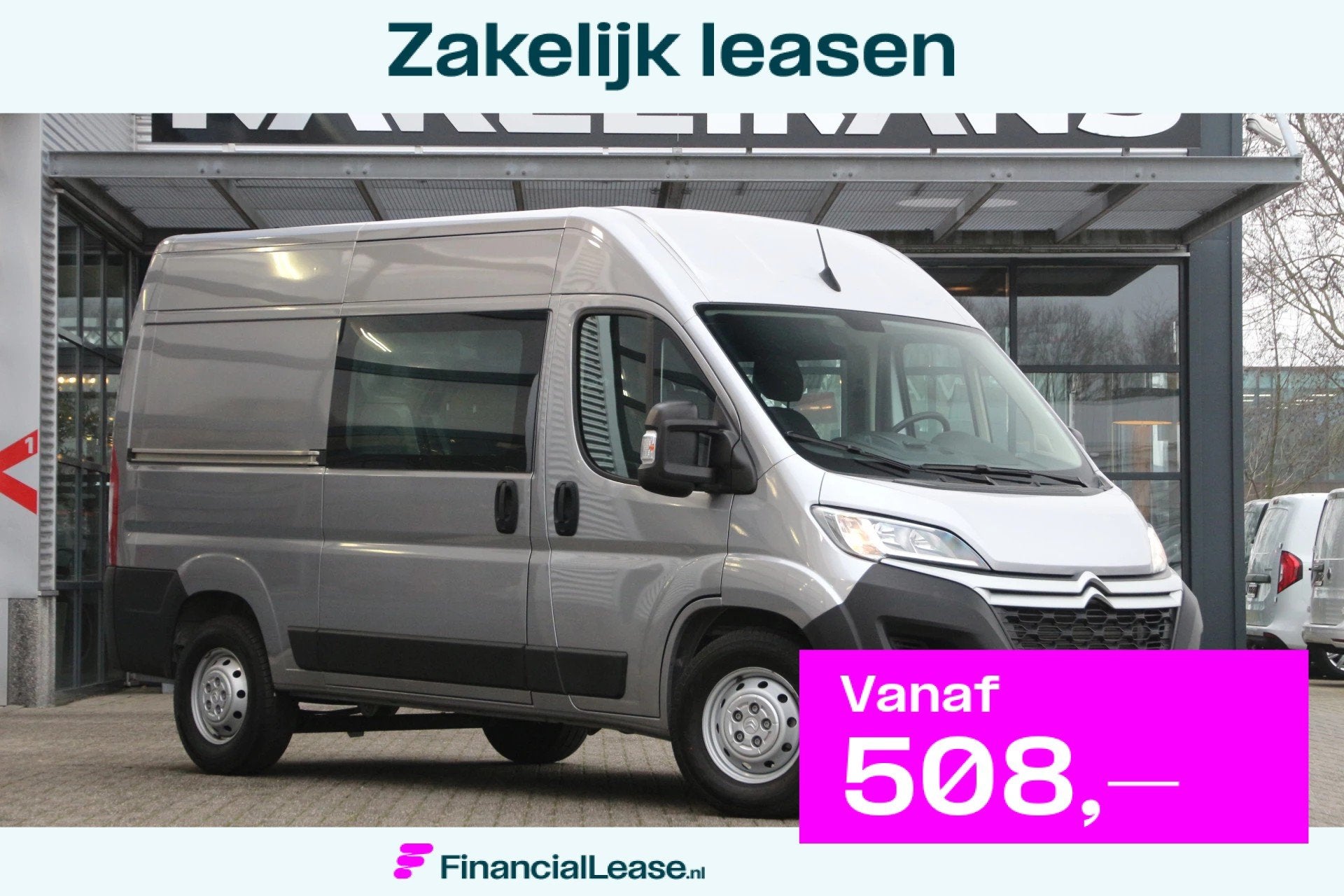 Fiat Ducato 2.2 BlueHDi 140 | DC | L2H2 | 8.800KM | Navi | C, Voorwielaandrijving, Gebruikt, 4 cilinders, 3000 kg
