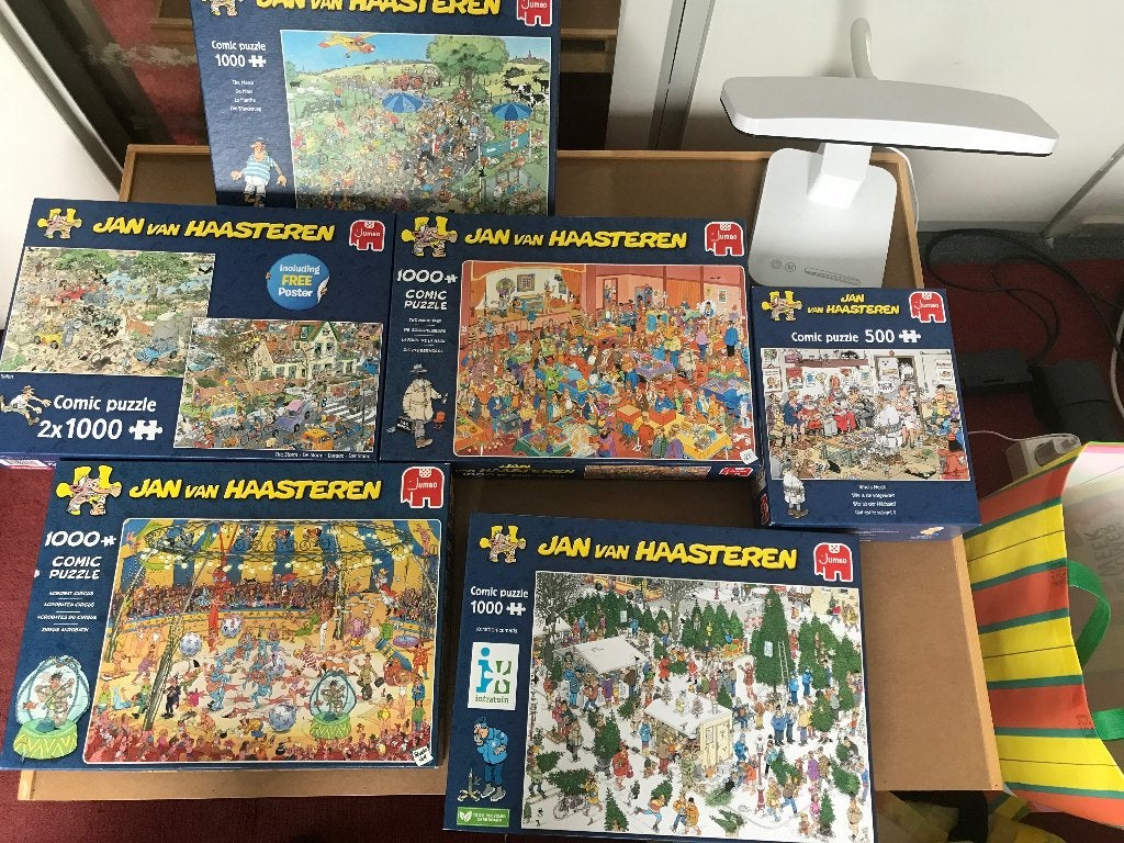 Jan van Haasteren Puzzels, Ophalen, Zo goed als nieuw