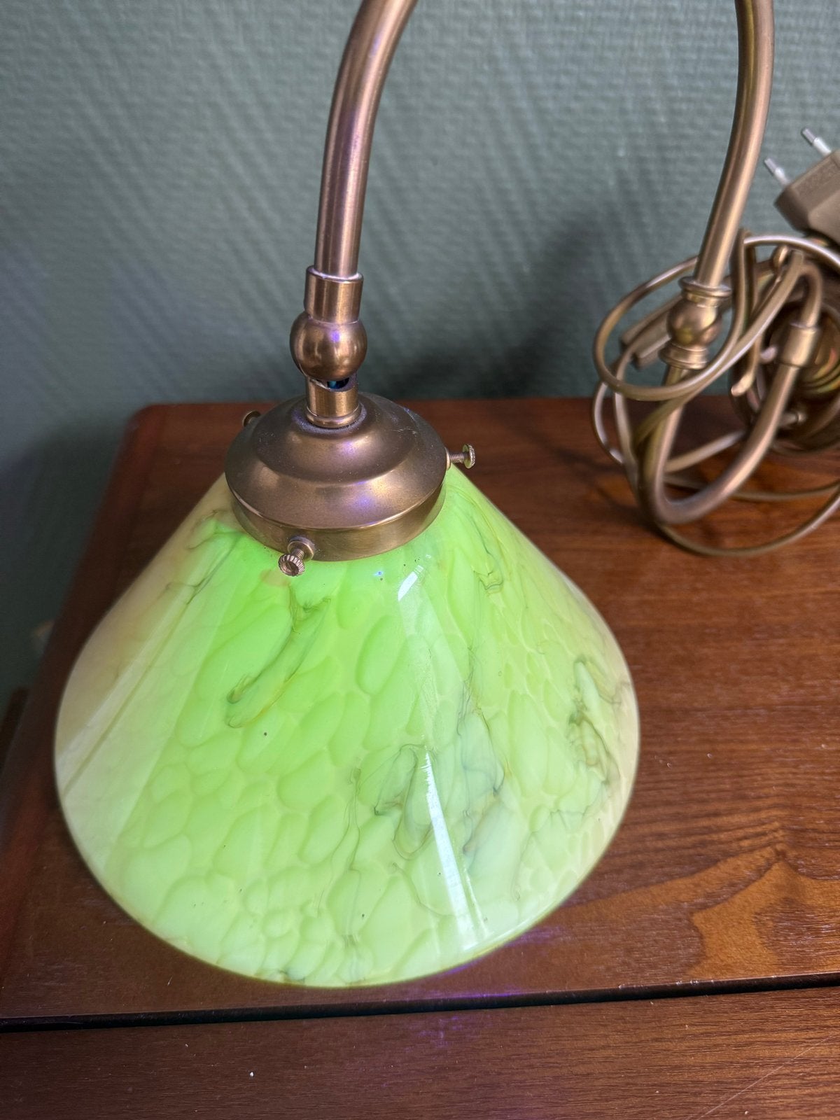 Vintage Uranium Hanglamp, Ophalen of Verzenden