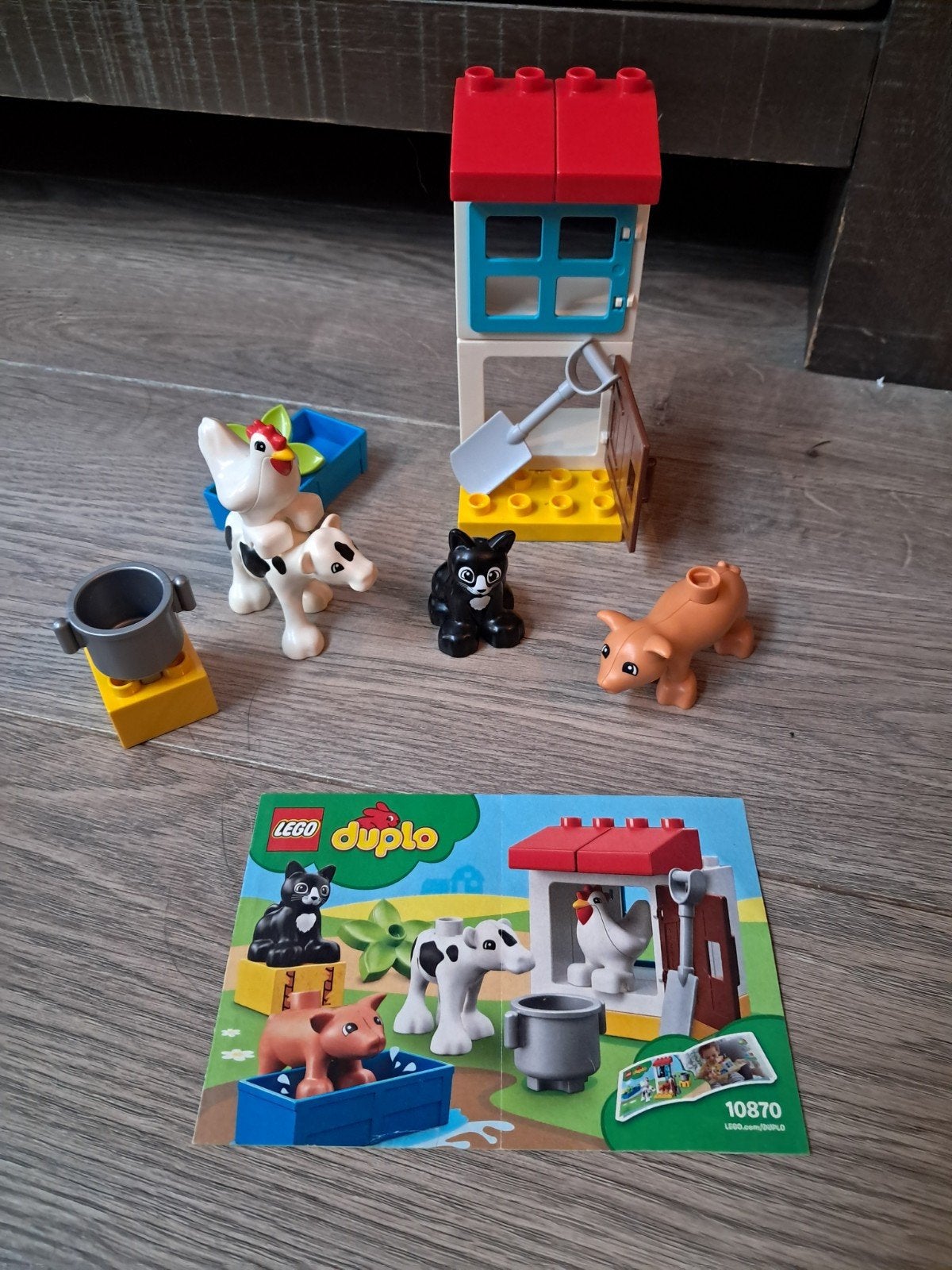 Lego Duplo 10870 Boerderijdieren, Gebruikt, Overige thema's, Ophalen of Verzenden, Duplo