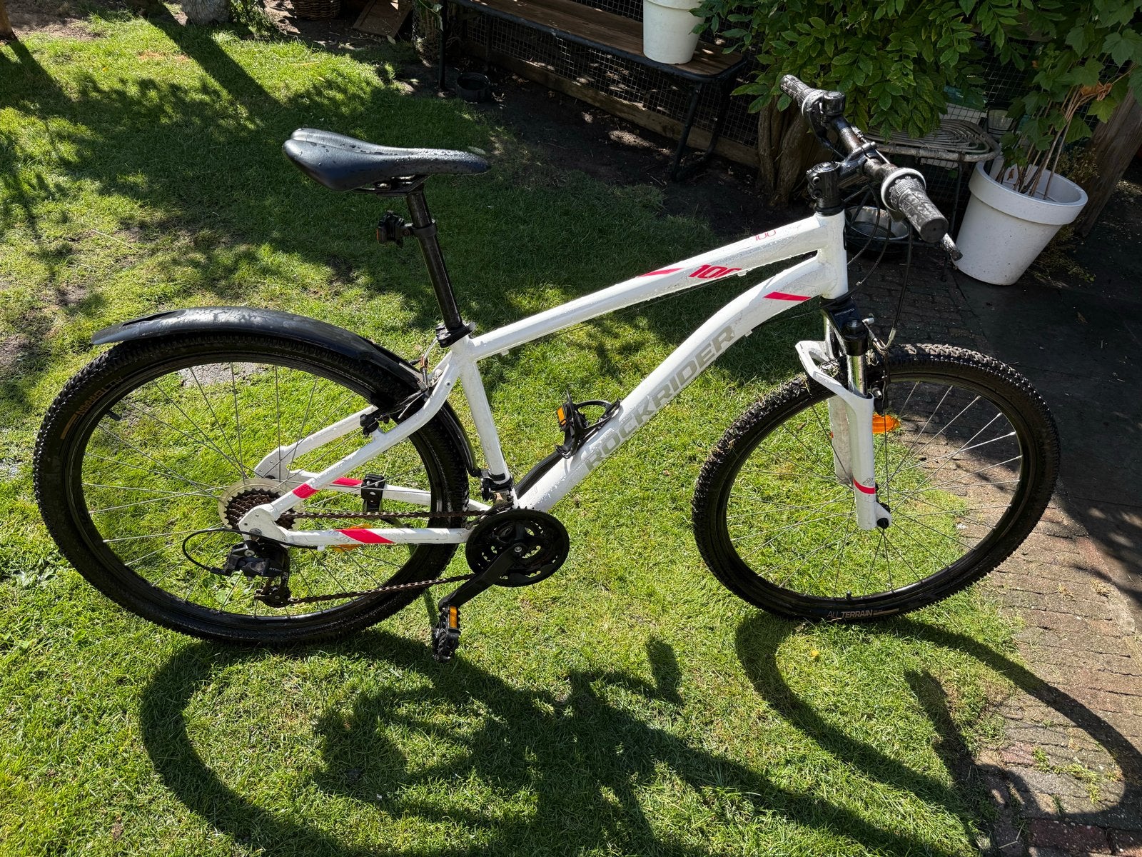 Rockrider 100 Mountainbike - maat L, Minder dan 10 versnellingen, Gebruikt, Velgrem, Overige maten