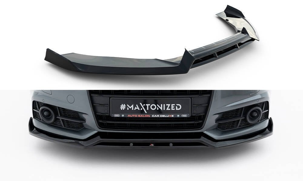 Voorlip sideskirt spoiler diffuser - Audi S6 C7 15-17, Ophalen of Verzenden