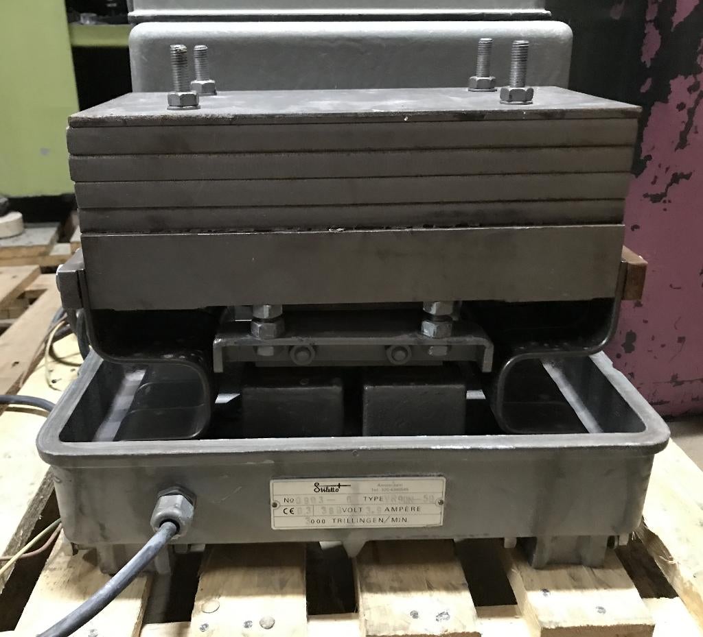 Trilmotor, Stiletto Triltechniek, VR90N-50, 380 Volt, 3x, Doe-het-zelf en Verbouw, Motoren, Gebruikt, Elektromotor, 1800 rpm of meer