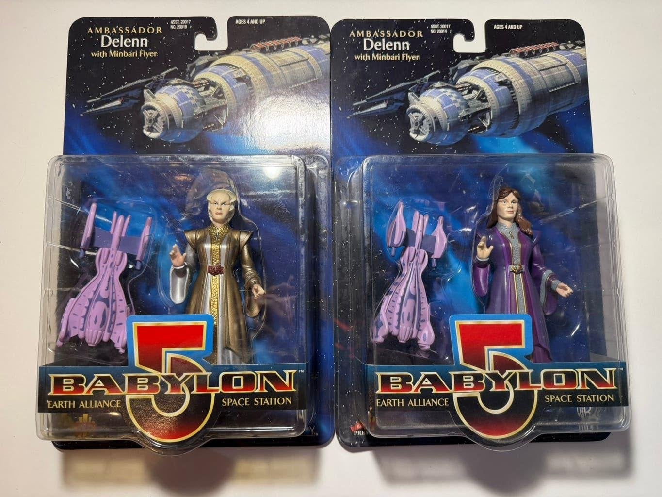 BABYLON 5 ActionFigures (8 stuks geseald) in 1 koop, Verzenden, Zo goed als nieuw