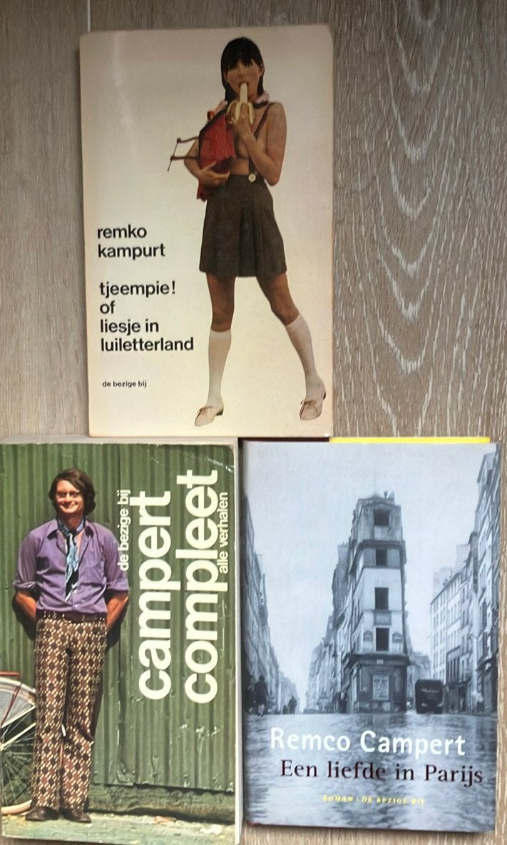 Remco Campert - 3 eerste drukken: Tjeempie! e.a., Ophalen of Verzenden, Zo goed als nieuw, Mode algemeen