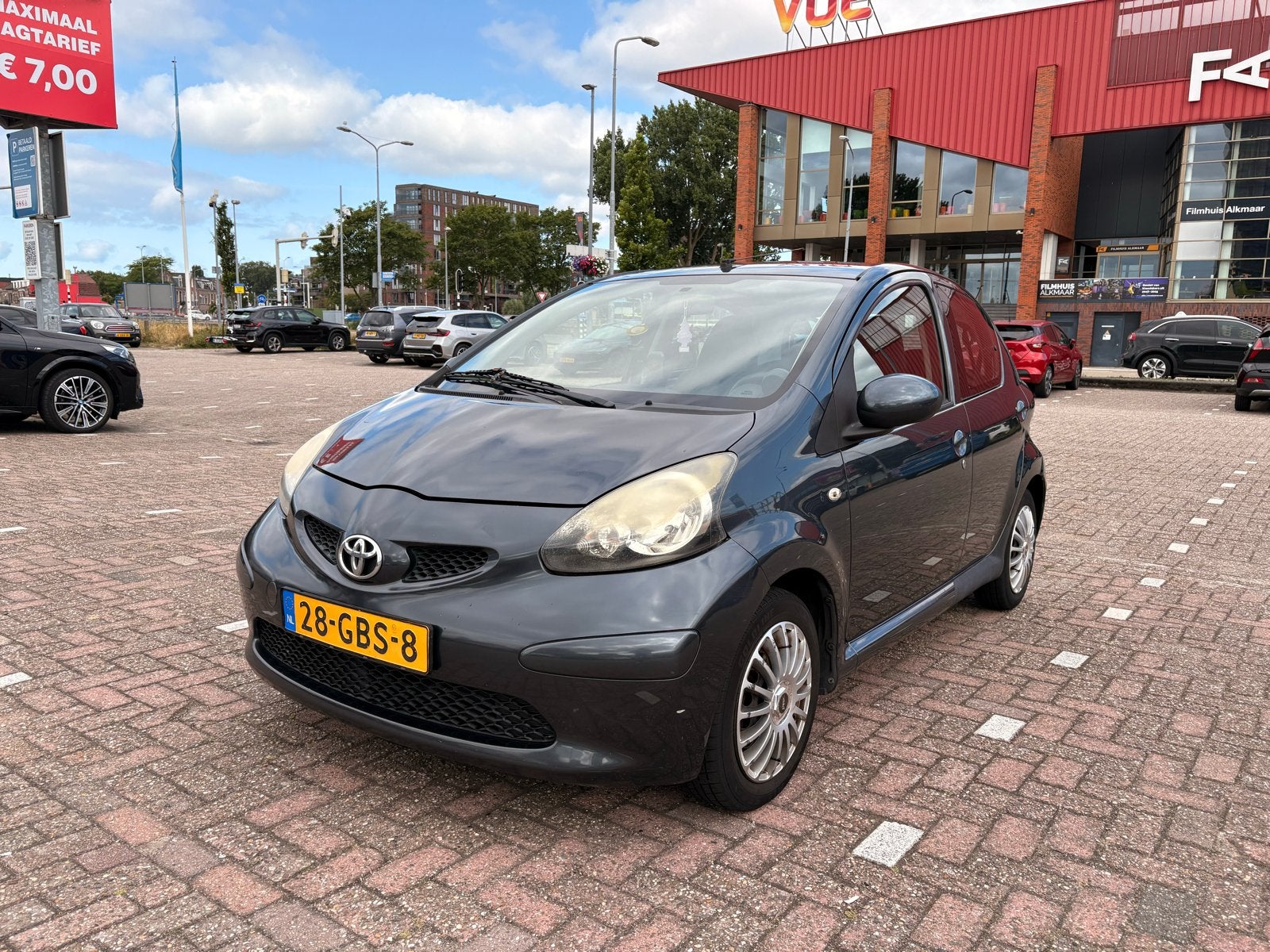 Toyota Aygo 1.0 12V Vvt-i 5DRS 2007 Grijs, Voorwielaandrijving, 4 stoelen, 68 pk, Handgeschakeld