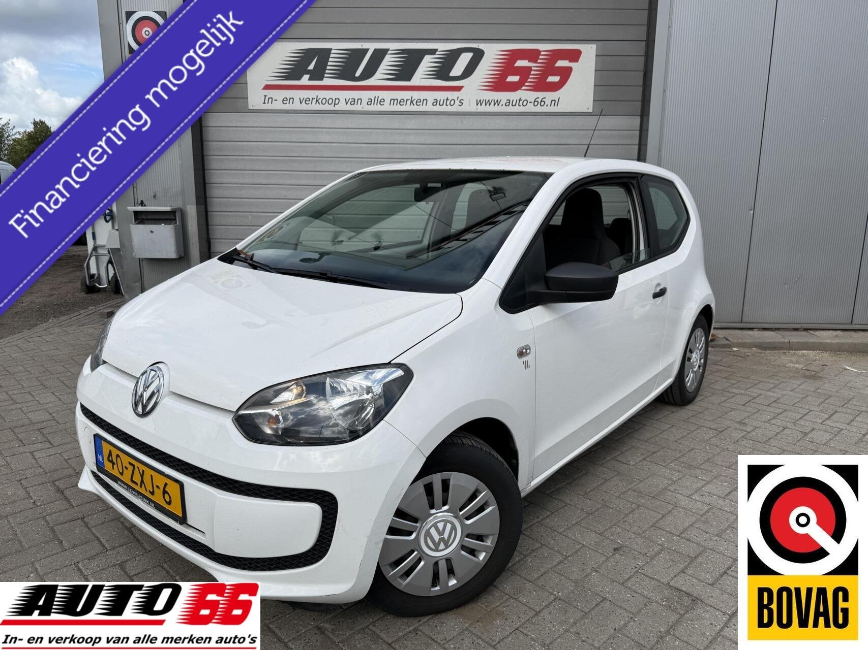 Volkswagen Up! 1.0 take up! BlueMotion, Voorwielaandrijving, Euro 5, Stof, Gebruikt