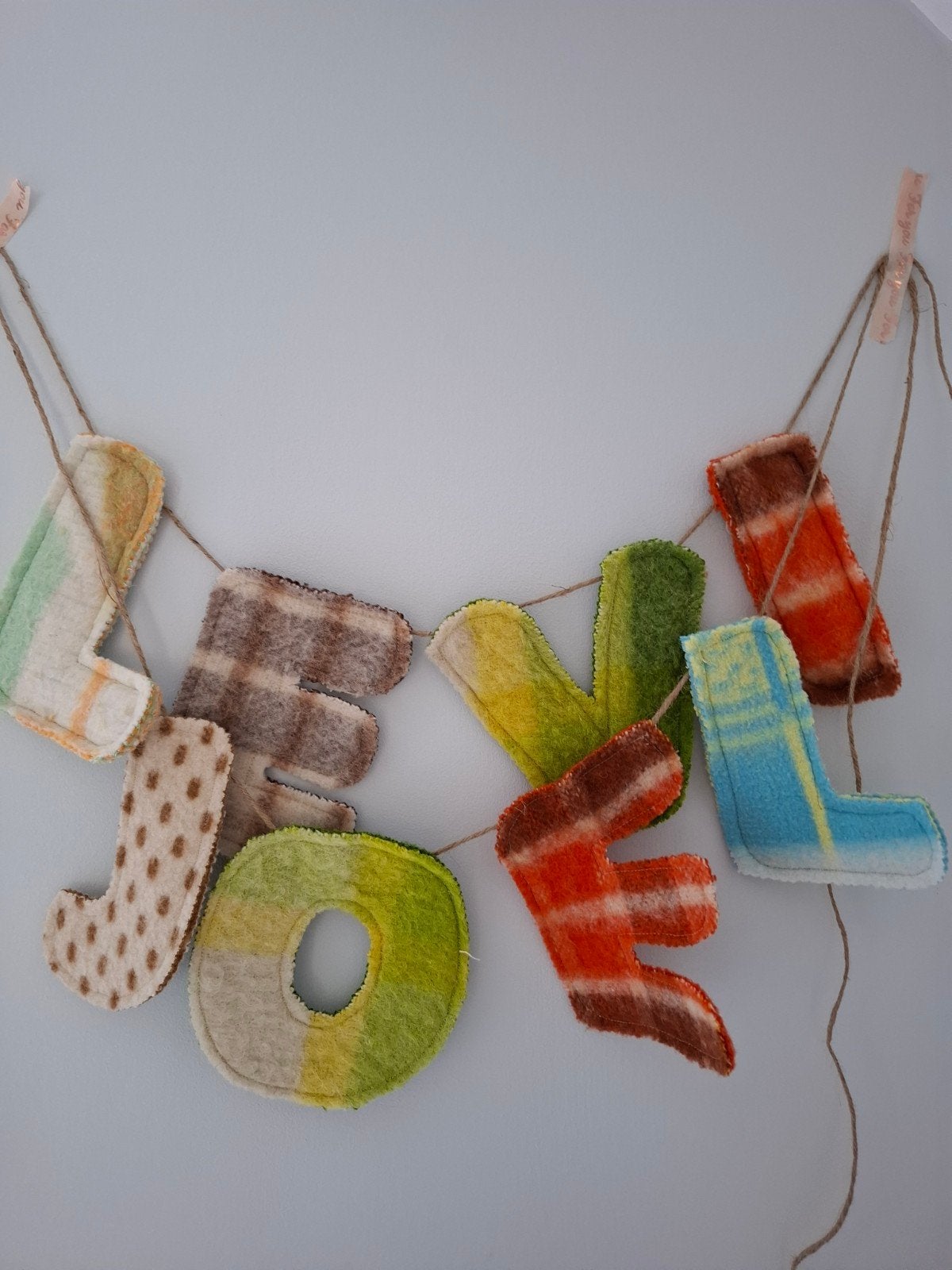 Naam slinger, naam-slingers, vintage slinger, Ophalen of Verzenden, Nieuw, Wanddecoratie