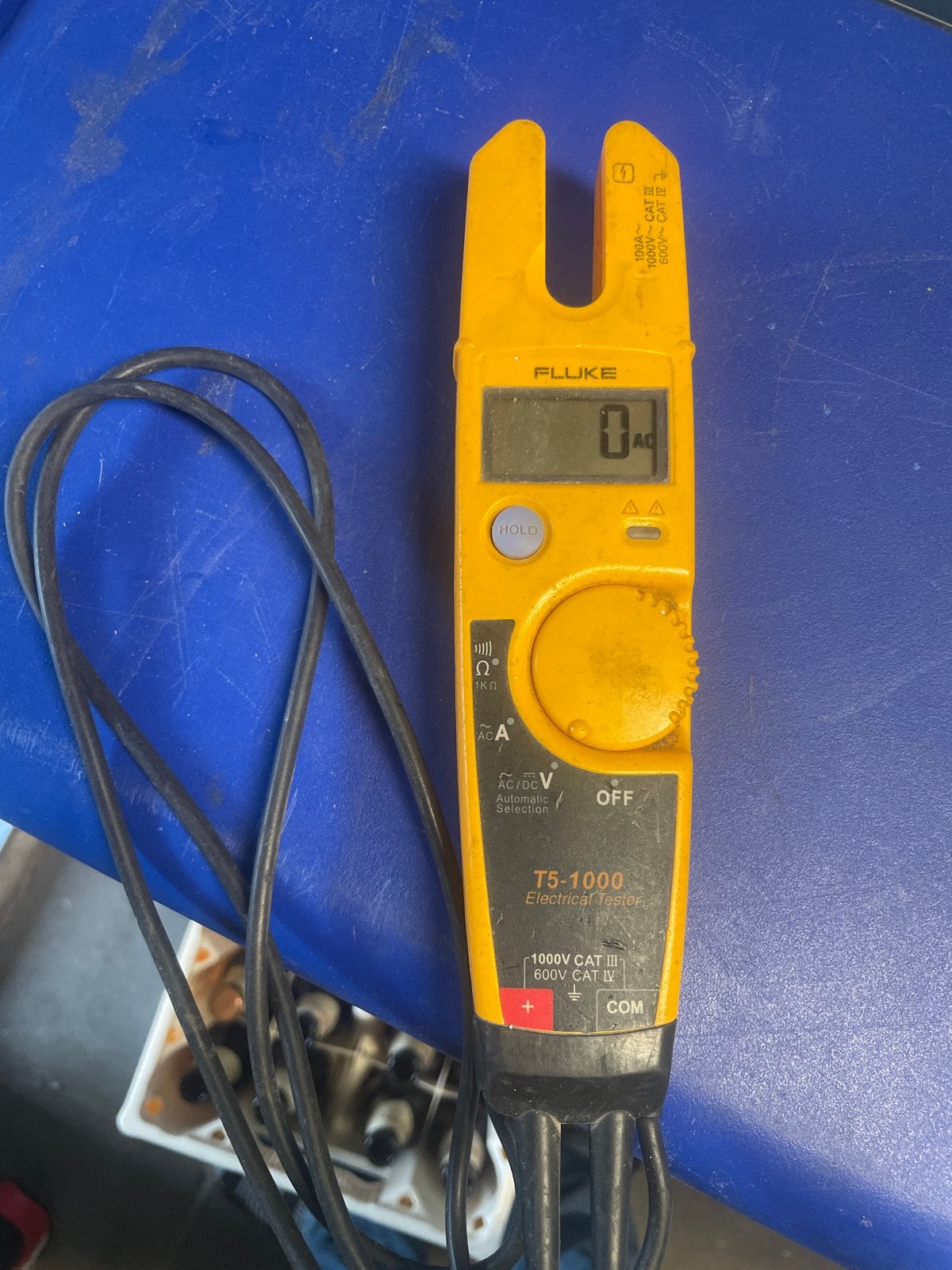 Fluke T5-1000 Elektrische Tester - Multimeter, Ophalen of Verzenden, Gebruikt, Multimeter