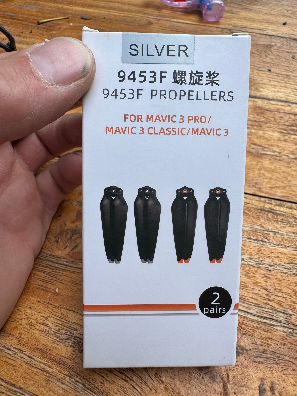 DJI Mavic 3 Pro/Classic/Mavic 3 Propellers 9453F Zilver, Ophalen, Nieuw, Cameradrone, DJI