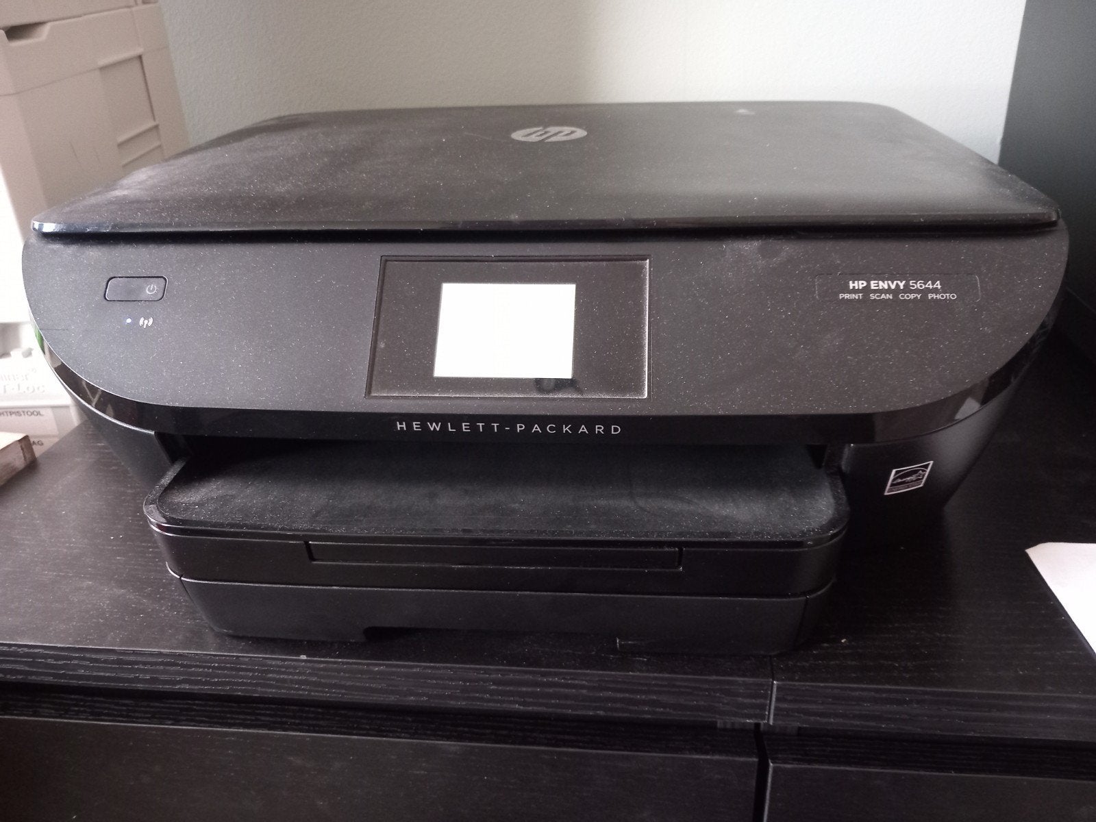 hp envy 5655 printer,  met inkt, Ophalen, Zo goed als nieuw