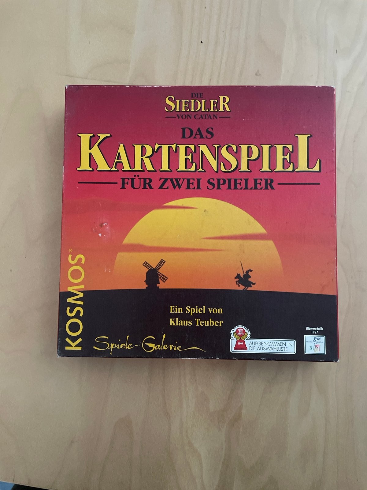 De Kolonisten van Catan: Het Kaartspel voor Twee Spelers, Een of twee spelers, Ophalen of Verzenden, Gebruikt