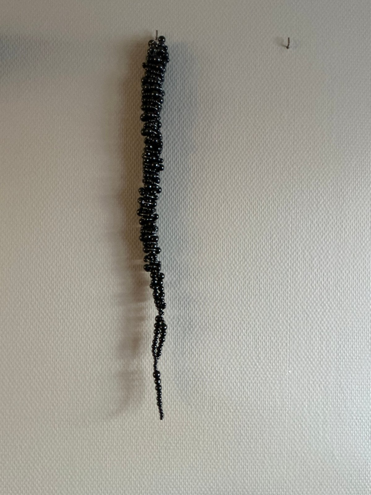 KRALEN KETTING , 60 CM,, Huis en Inrichting, Zwart, Kunststof, Ophalen of Verzenden, Zo goed als nieuw