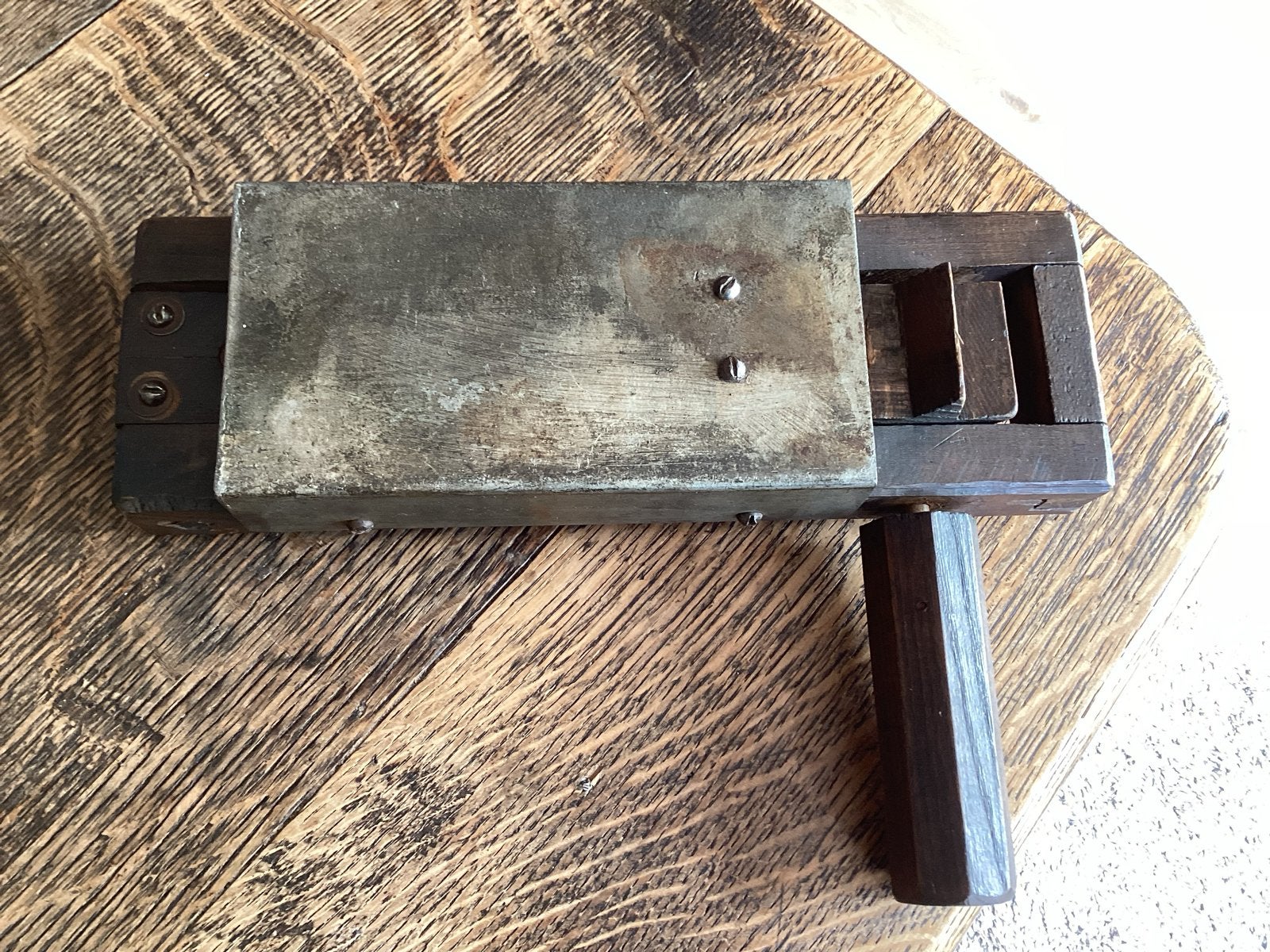 Antieke houten ratel - Handgemaakt € 55, Ophalen of Verzenden, Nederland