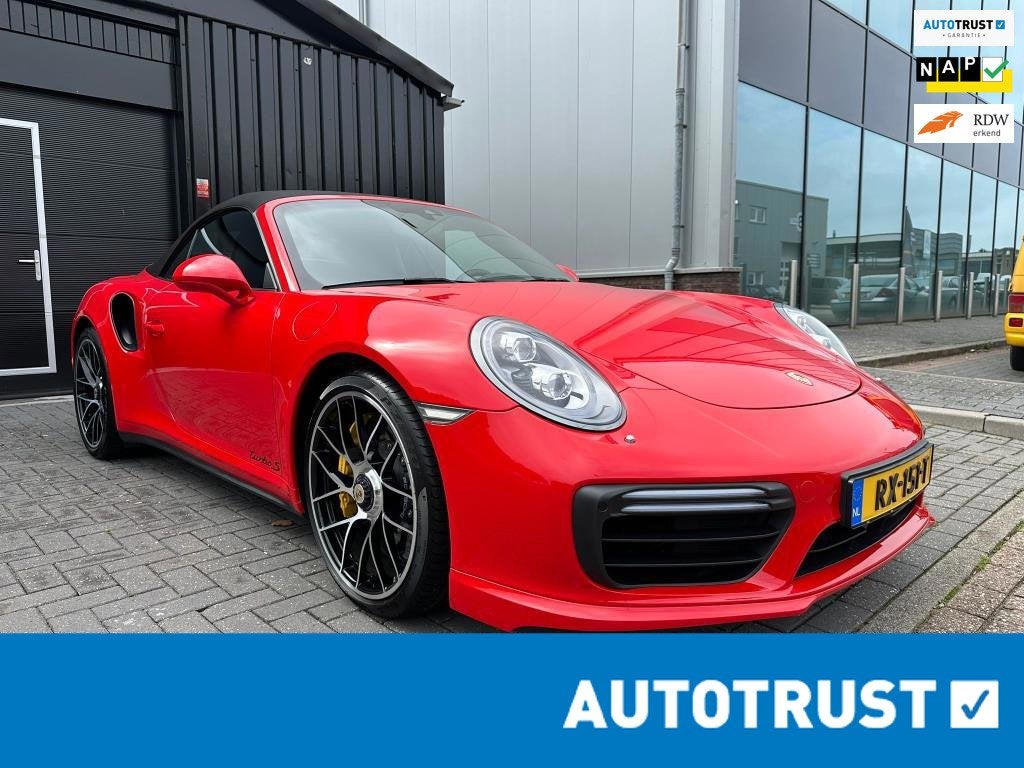 Porsche 911 Cabrio 3.8 Turbo S, Auto's, Automaat, Dealer onderhouden, Gebruikt, Cabriolet