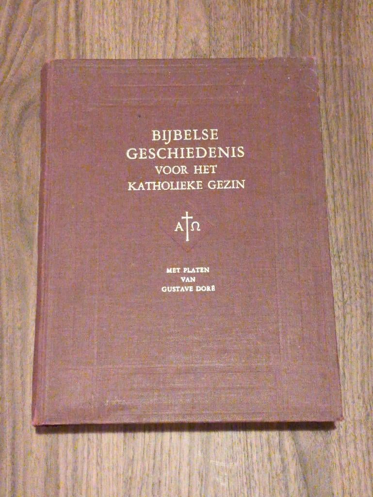Bijbelse Geschiedenis voor het Katholieke Gezin - 1954, Boeken, Ophalen of Verzenden, Gelezen, F.X.M. Schiphorst, J.A.E. Dodewaard