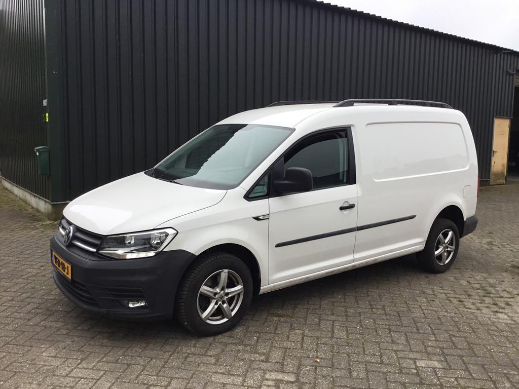 Volkswagen Caddy maxi 1.4 TSI benz 110 pk  bluemotion  L2 h1, 4 cilinders, Volkswagen, Wit, Origineel Nederlands