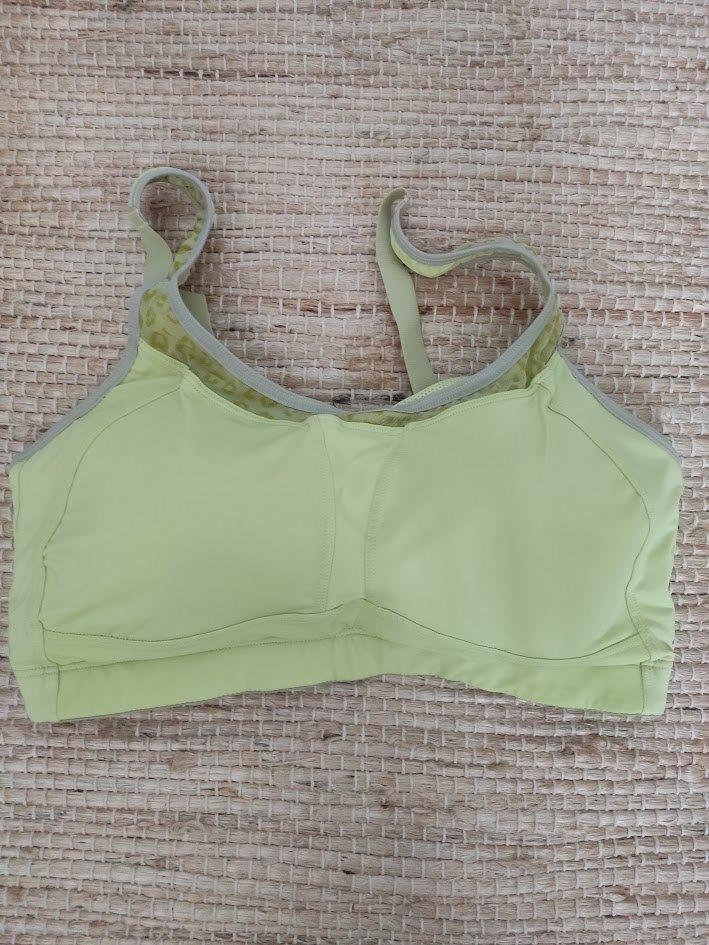 Crivit dames sport bh met voorgevormde cups limegreen, Kleding | Dames, Sportkleding, Maat 42/44 (L), Ophalen of Verzenden, Gedragen
