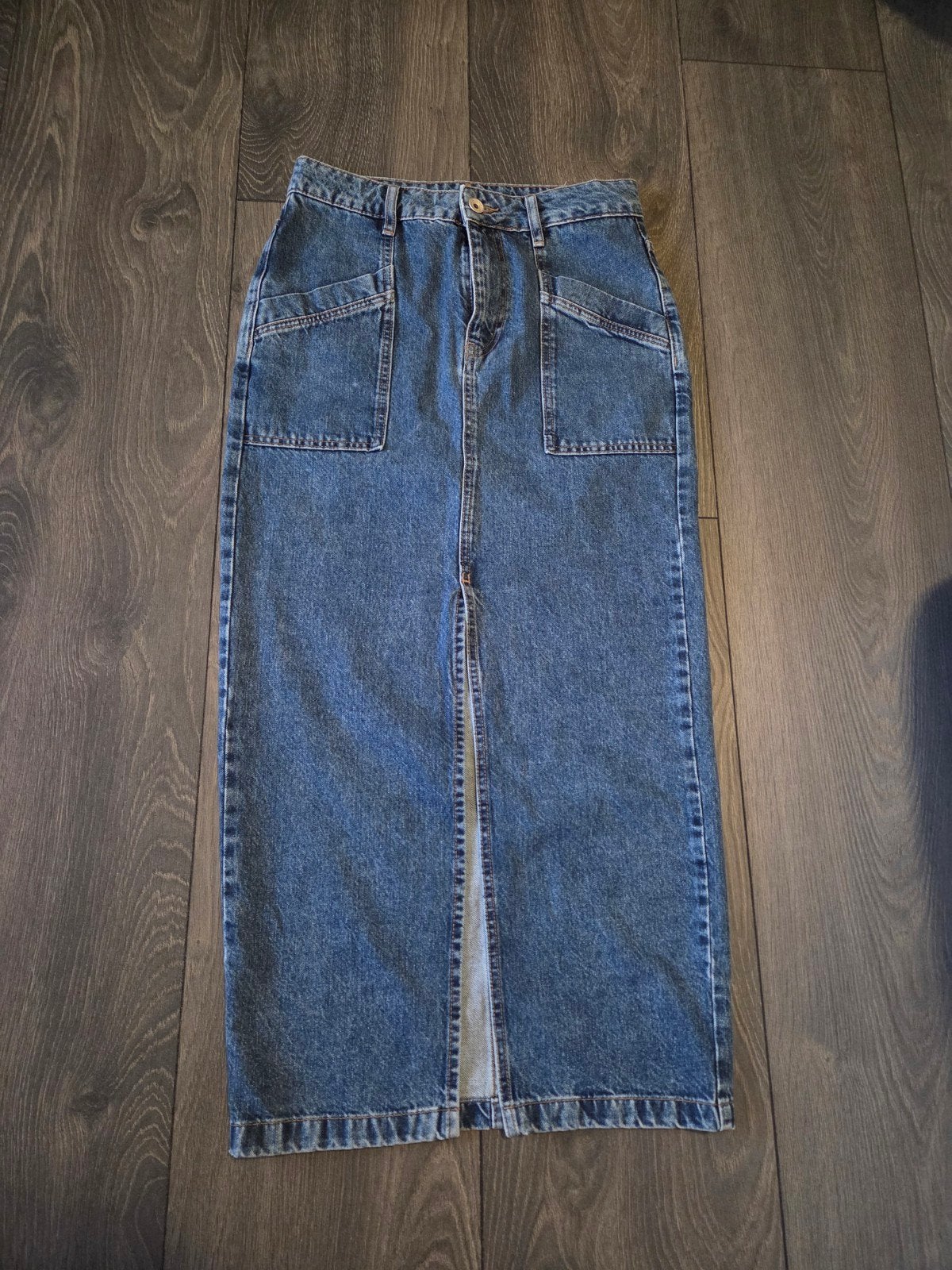 lange spijrrok, Kleding | Dames, Blauw, Ophalen of Verzenden, Zo goed als nieuw, Maat 36 (S)