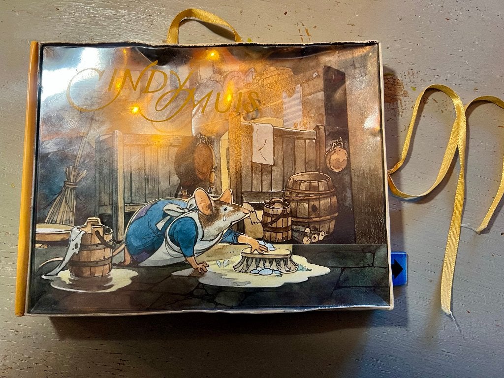 vintage pop-up prentenboek Cindy Muis Kate Moseley 3D boekje, Ophalen of Verzenden, Gelezen, Prentenboek