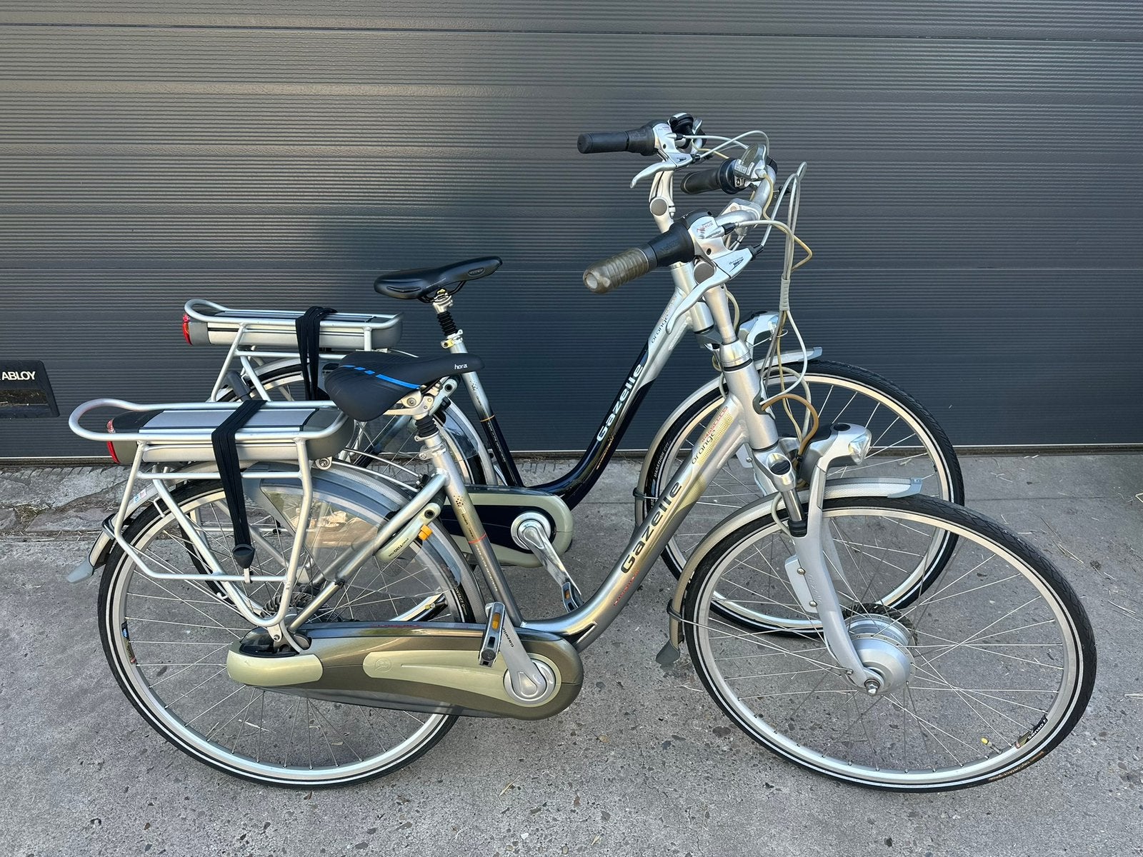 Set electrische gazelle fietsen, Ophalen, Versnellingen, Zo goed als nieuw, 50 tot 53 cm